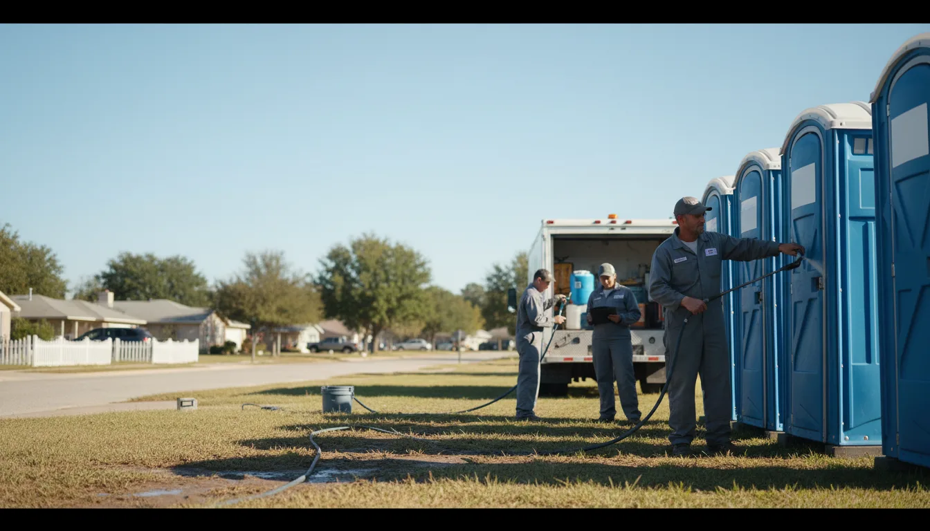 Long-Term Portable Toilet Rental in Wolbach, NE near me